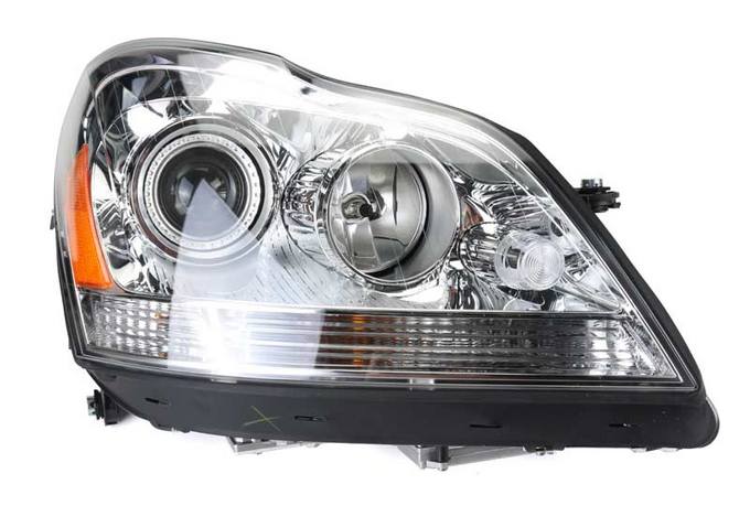 Mercedes Headlight Assembly - Passenger Side (Xenon) (w/ Ballast) 1648203661 - Hella 263400361
